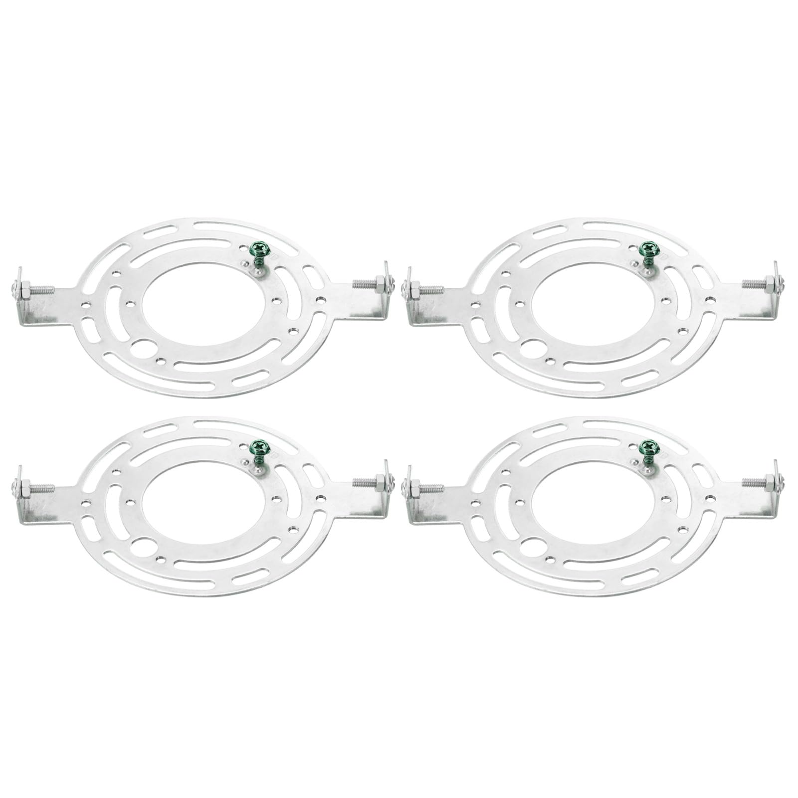 PATIKIL 145mm (5.71") Universal Light Fixture Mounting Bracket Kit, 4set Light Crossbar Round Ceiling Plate for Wall Light, Close to Ceiling Light, Chandelier