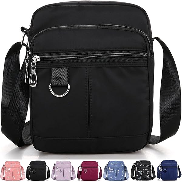 Amazon.com: Canvas Crossbody Bag Messenger Bag for Men Sling Bag
