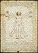 EuroGraphics Vitruvian Man by Leonard Da Vinci 1000 Piece Puzzle