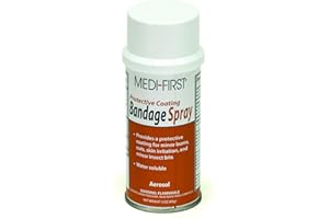 Medique First 45017 Bandage Spray, 3 Ounces, clear