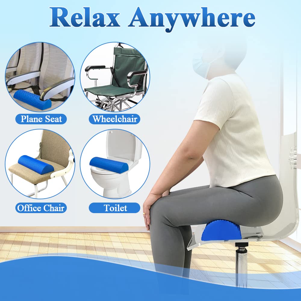 AOSSA BBL Pillow Butt for Sitting Brazilian Butt Lift Pillow After Surgery Hemorrhoid Recovery Post Surgery Booty Pillow Chair Toilet Riser Seat Lifter Cushion Foam