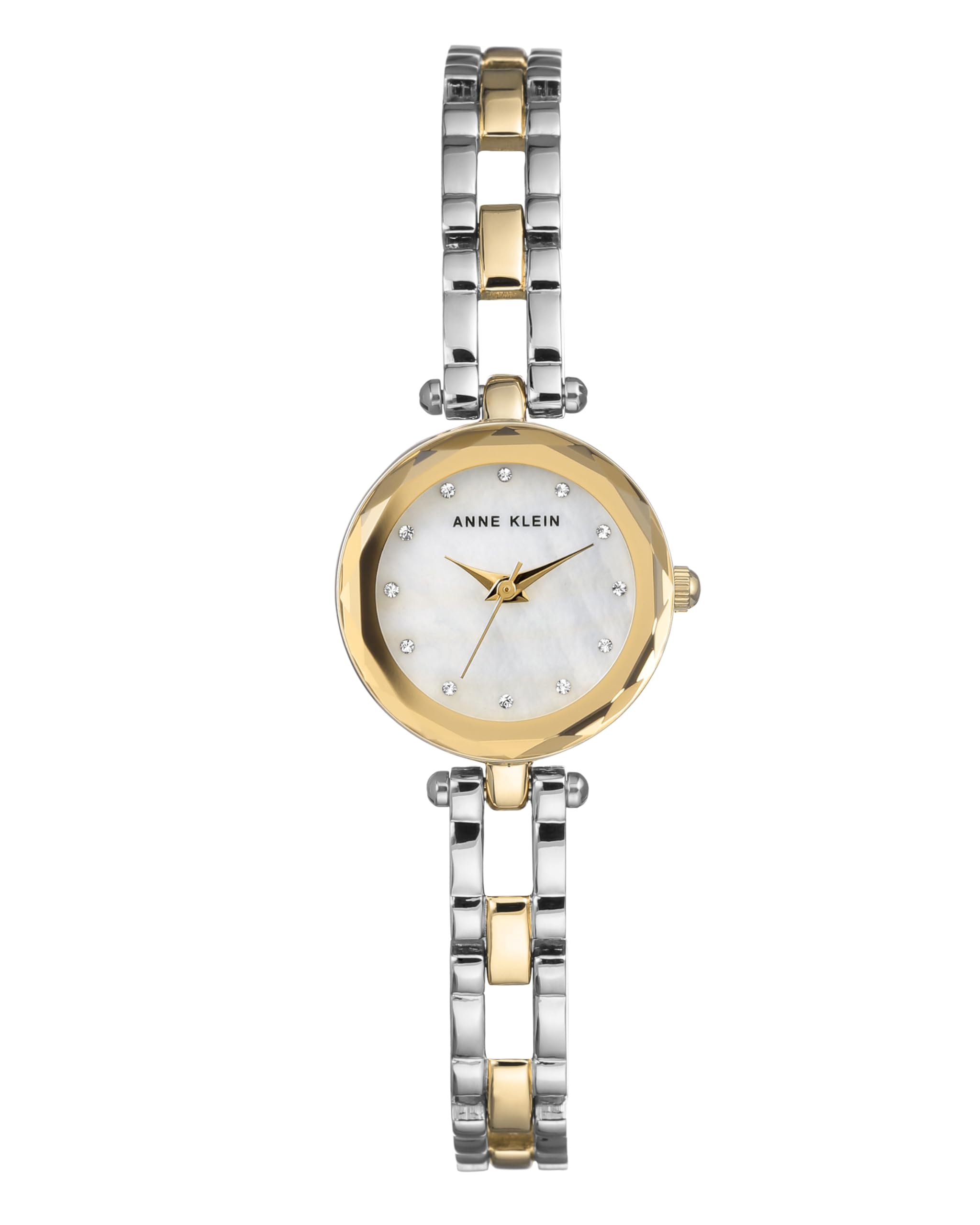 ANNE KLEIN Women's Premium Crystal Accented Bracelet Watch