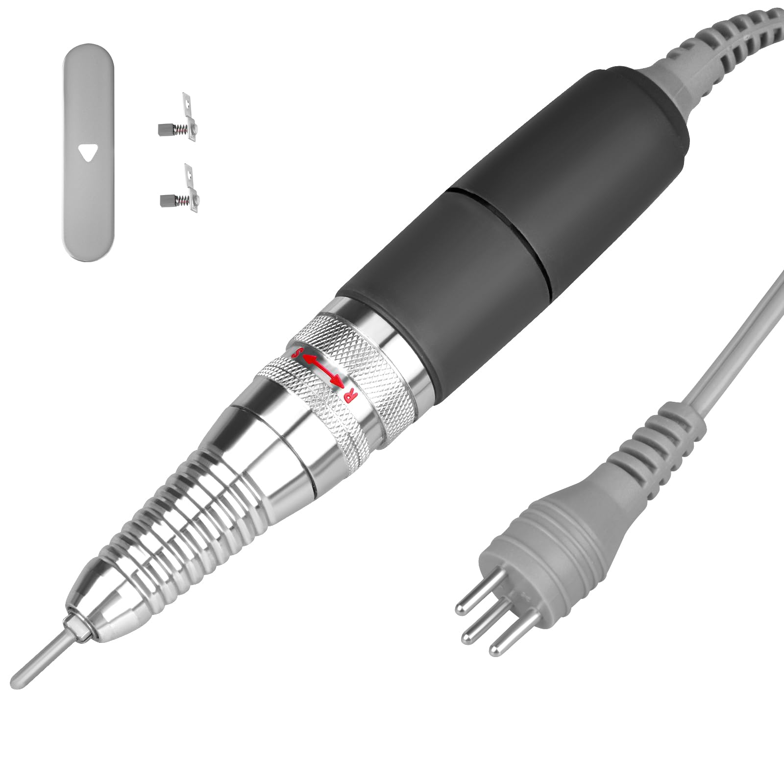 Photo 1 of Nail Drill Handpiece for UP200 Machine, Compatible with KUPA KP55, KP60, KP5000, HoMove 35000RPM Professional Electric Nail File Handle Replacement 3 Pins, Low Noise and Comfortable (Only Handpiece)