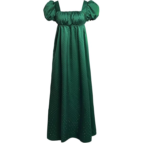 satin regency dress Matte Satin Regency Gown, Custom Sized and Made to Order
