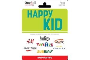 One4all Happy Kid Physical Gift Card - $100