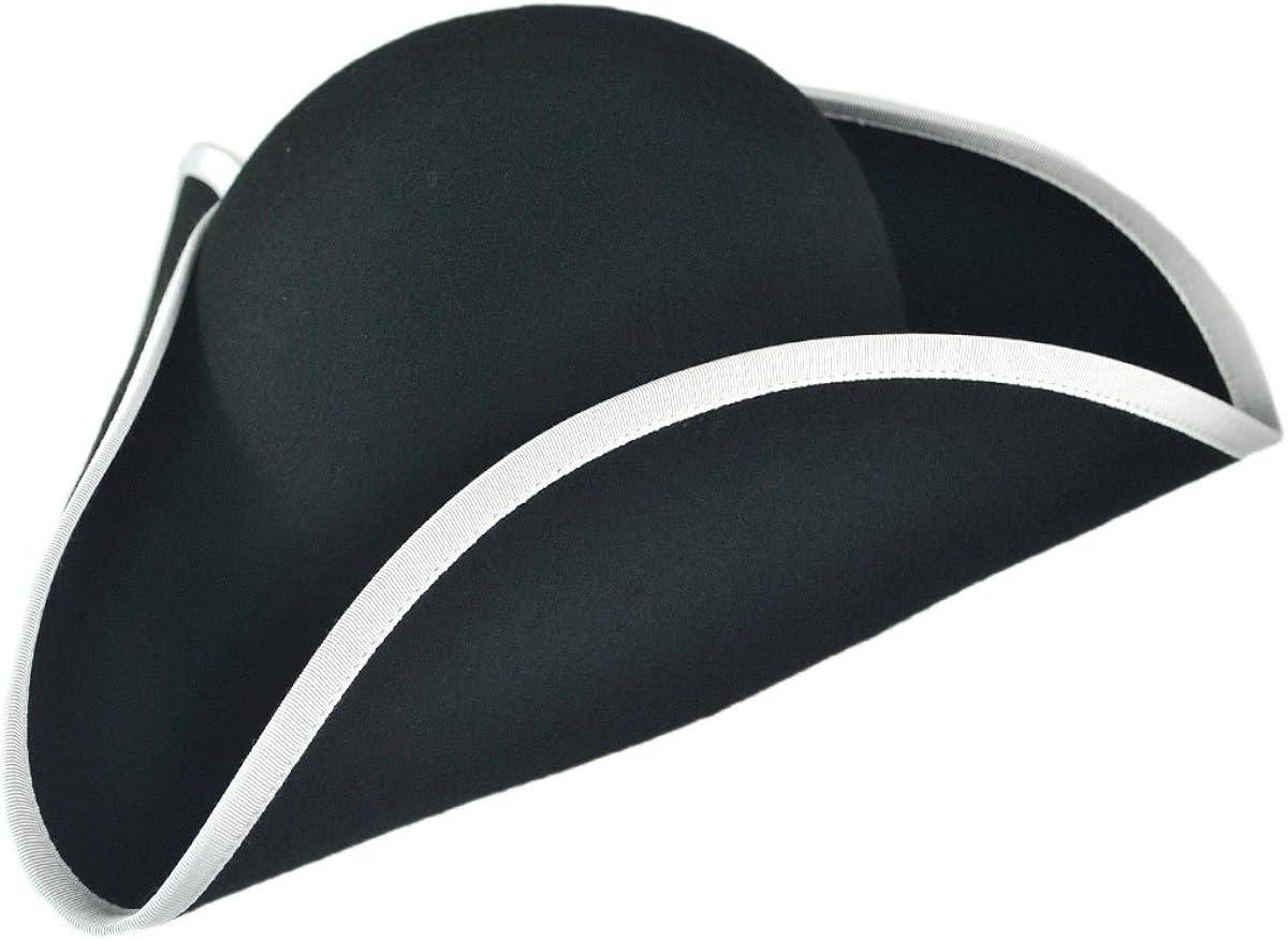 Made in The USA Classics Wool Felt Tricorn Hat at Amazon Men’s Clothing store