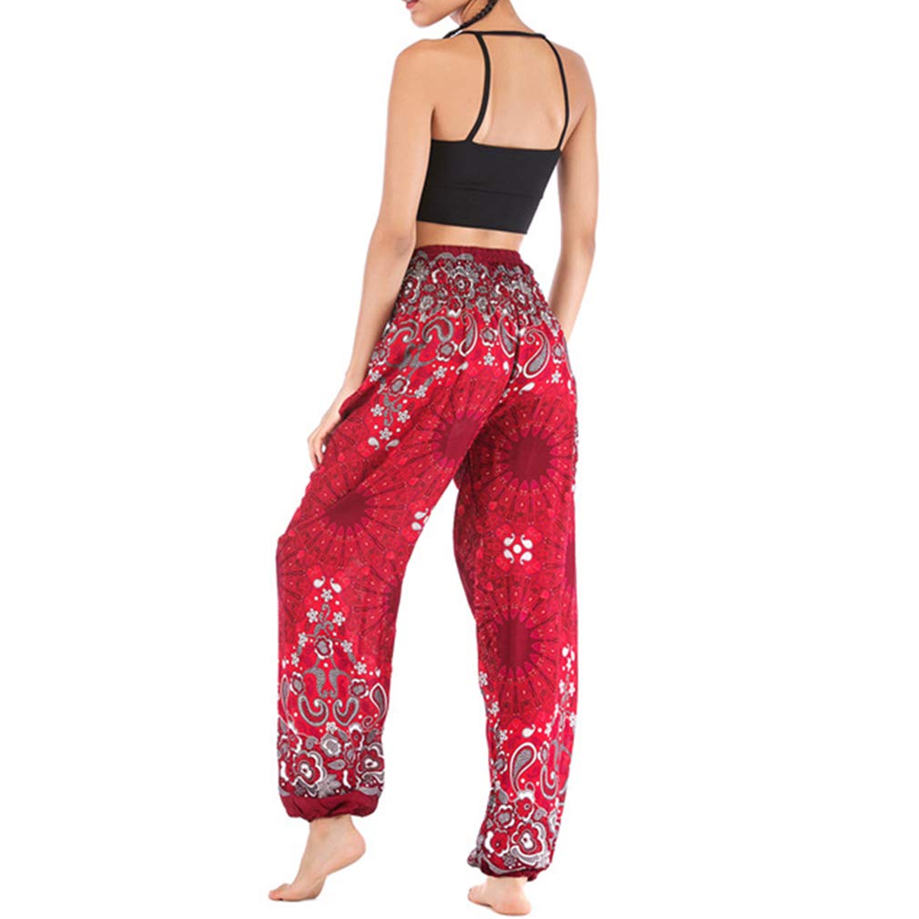 patterned pants boho