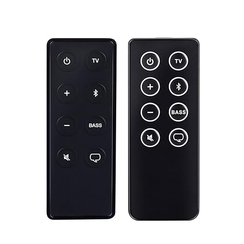 Bluetooth Remote Control Compatible with Bose Solo 10 15 Series ii TV  Sound System 732522-1110 418775 TV Soundbar System, for Bose Solo Series II  TV