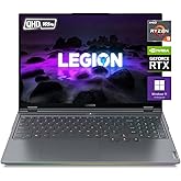 Lenovo Legion 7 Gaming Laptop, 16" QHD 165Hz IPS Display, AMD Ryzen 9 5900HX, GeForce RTX 3080, 64GB DDR4 RAM, 1TB PCIe SSD, Webcam, RGB Backlit Keyboard, Wi-Fi 6, Win 11 Pro