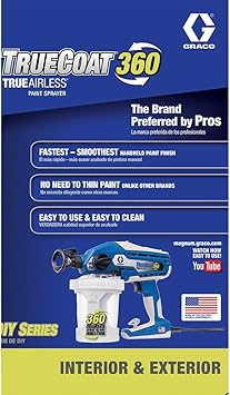 truecoat 360 true airless paint sprayer