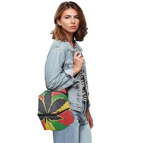 Lovexue - Bolsa de Almuerzo portátil para Hombre, diseño de Hojas ...