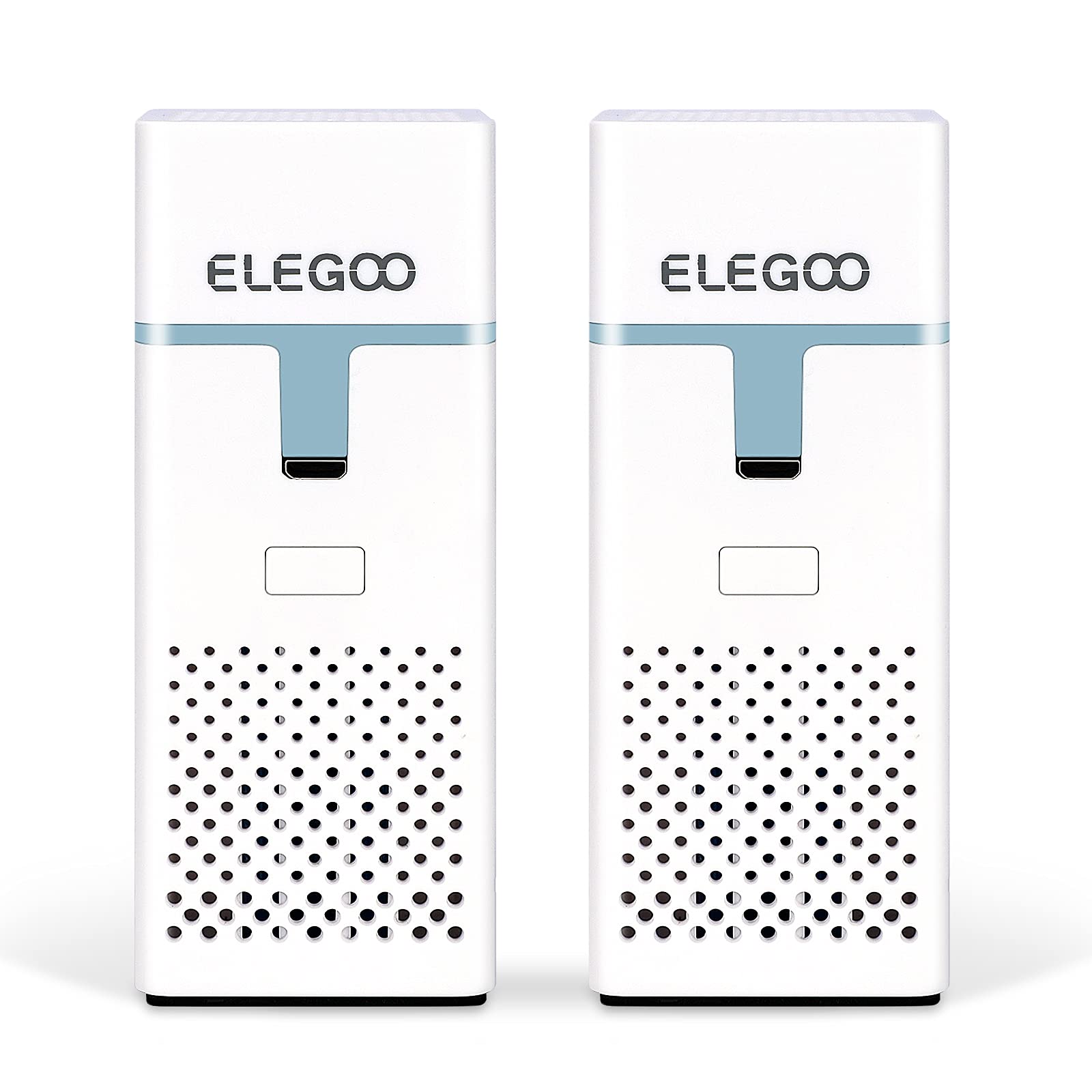 ELEGOO Mini Air Purifier with Replaceable Activated Carbon Filter for LCD,DLP,MSLA Resin 3D Printer Odor Control