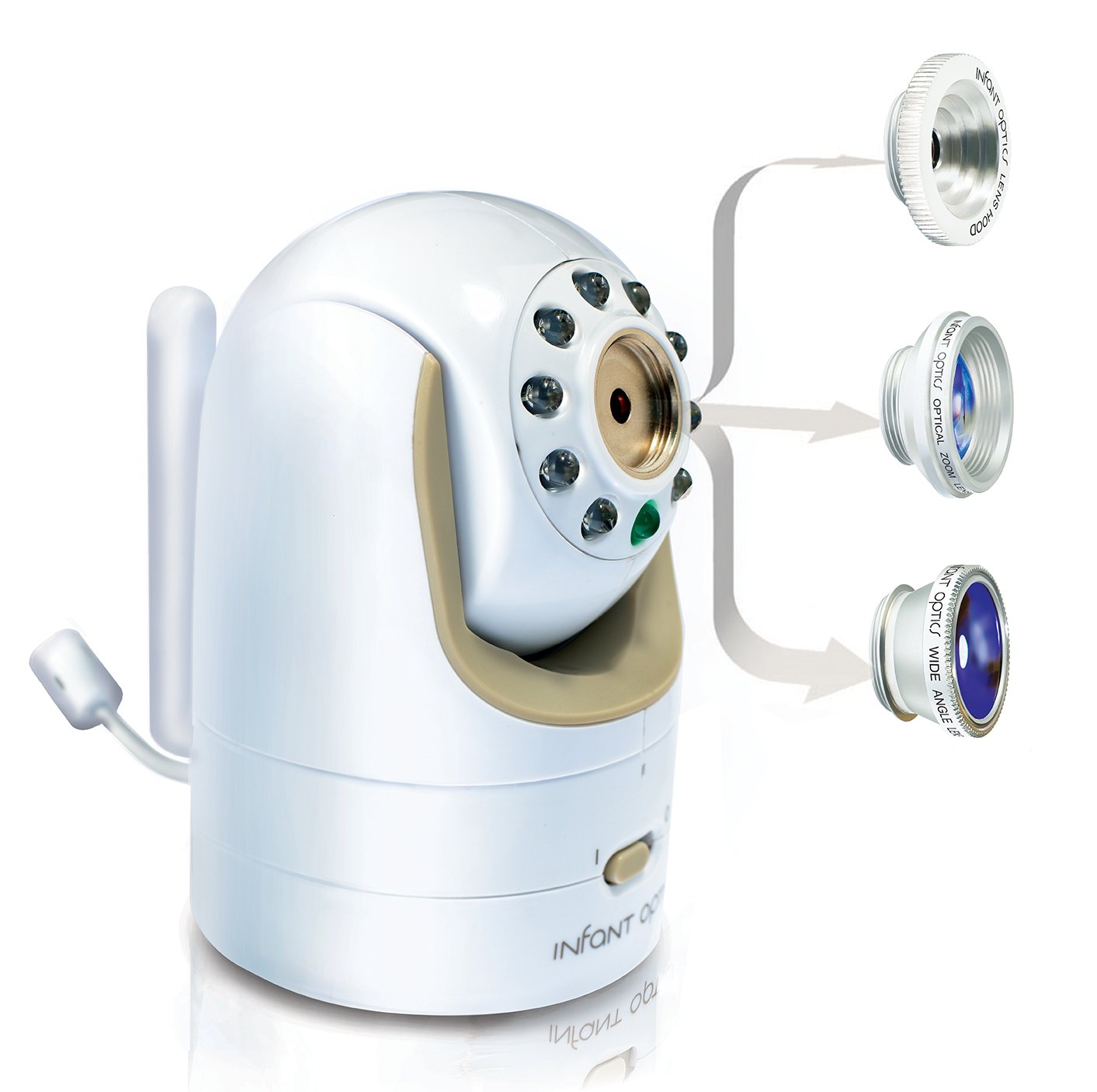 Infant Optics DXR-8 Add-on Camera (Not Compatible with DXR-8 PRO) : Baby Audio Visual Monitors : Baby