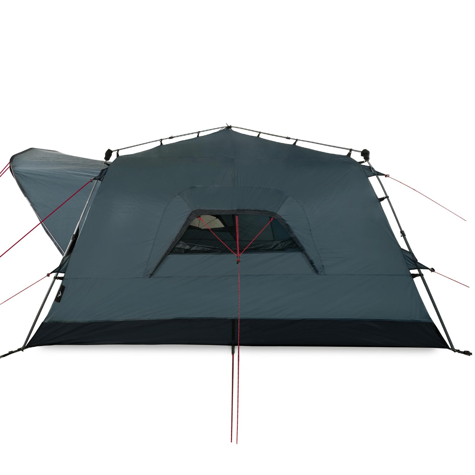 qeedo Quick Villa L, Familienzelt 5 Personen, Sekundenzelt mit Stehhöhe - Stoneblue 3