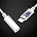 Phone 7/7 Lightning Adapter,MISSWU Lightning Connector to 3.5mm Headphone Earphone Extender Jack Adapter Convenient and Suitable for iPhone 6/6s/7/7 P (2pack)