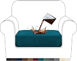 Granbest Premium Water-Repellent Sofa Seat Cover 1 Seater Blackish Green