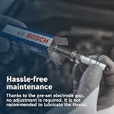 Bosch Spark Plug Set 4 x N50 for Gasoline Engines view 6