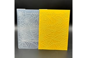 ZHXCGOOYX 3D Plastic Embossing Folder Template Spider Web Texture A6 Size for Card Making DIY Scrapbooking Paper Crafting Handmade Crafts Scrapbooking Arts Supplies Scrapbook Decor