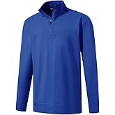 M MAELREG Boys Long Sleeve Quarter Zip Pullover Fleece Warmth Mock Neck Solid Youth Sweatshirt Winter Clothes for Kids