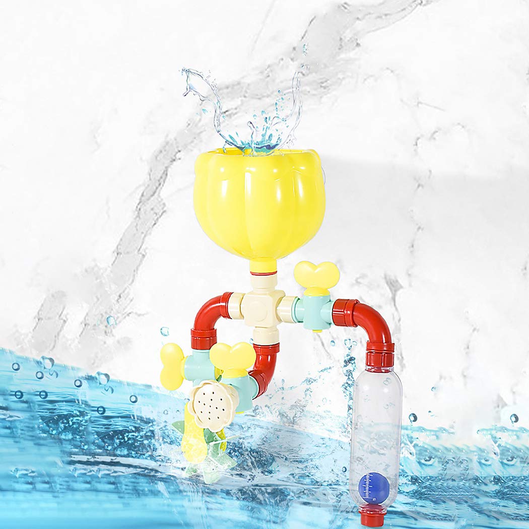 COSYOO Kids Waterfall Toy Fun Bathtub Waterfall Toy Bath Water Toy with