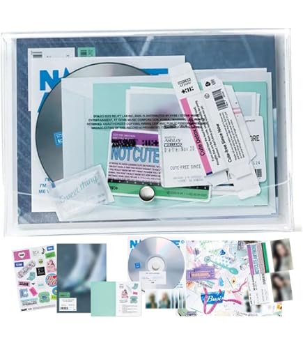 Amazon.com: ILLIT Not Cute Anymore 1st Single Album (2 ver. SET