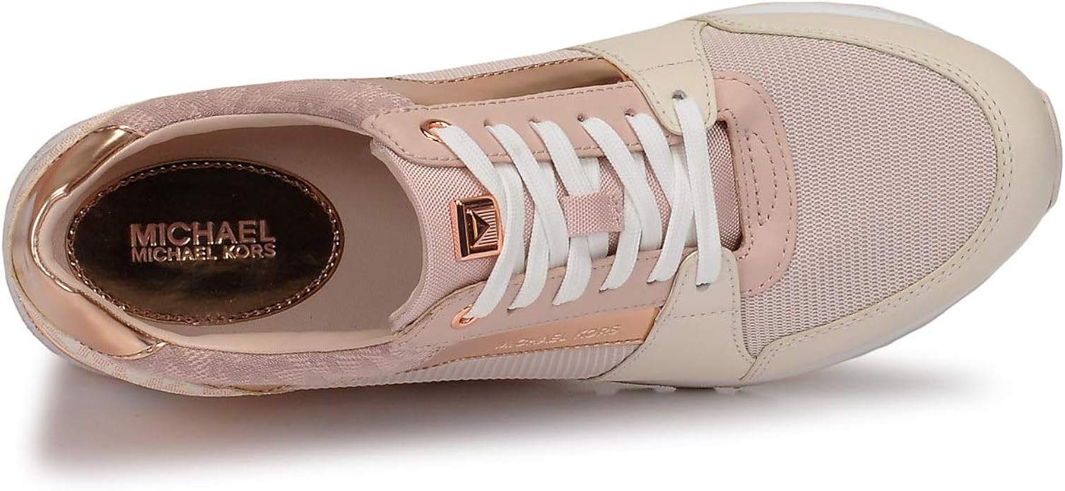 michael kors rose gold trainers