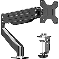 suptek Fully Adjustable Gas Spring Monitor Mount Fits 17 20 22 23 24 26 27 32inch Monitors Weight Capacity up to 22 lbs