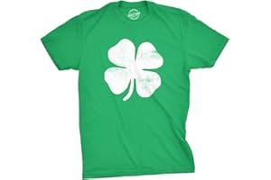 CRAZY DOG T-SHIRTS Mens Novelty Saint Patricks T Shirt Funny Irish Tees Cool Party Tees for Guys