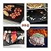 BBQ Grill Mat - Set of 3 Non-stick Grill Mats Reusable Grilling Mats Dishwasher Safe Barbecue Utensil for Meat Biscuit Baking by GMpart