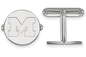 LOGOART Michigan Wolverines Logo Cuff Links
