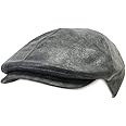 ililily Flat Cap Vintage Cabbie Hat Gatsby Ivy Irish Hunting Newsboy Stretch-fit