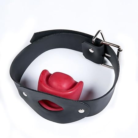 XY Fancy Voller Latex-Knebel Geöffneter Mund-Knebel mit verstellbarem Riemen-Paar-BDSM Erwachsenem Sklaven-Rollenspiel-Geschl