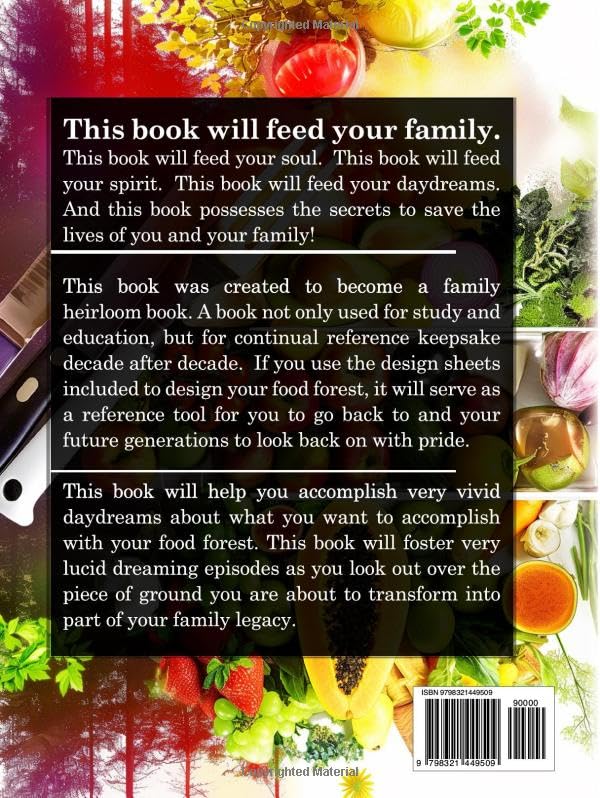 Food Forest Bible: How to Create a Food Forest: Sustainable, Self-Managing, Natural Food Production for Self Sufficiency and Food Security (Jovan ... Sustainability and Food Safety Book Series)