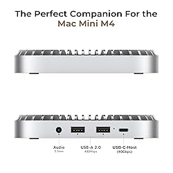40Gbps Aluminum Hub & Stand for New M4/M4 Pro Mac