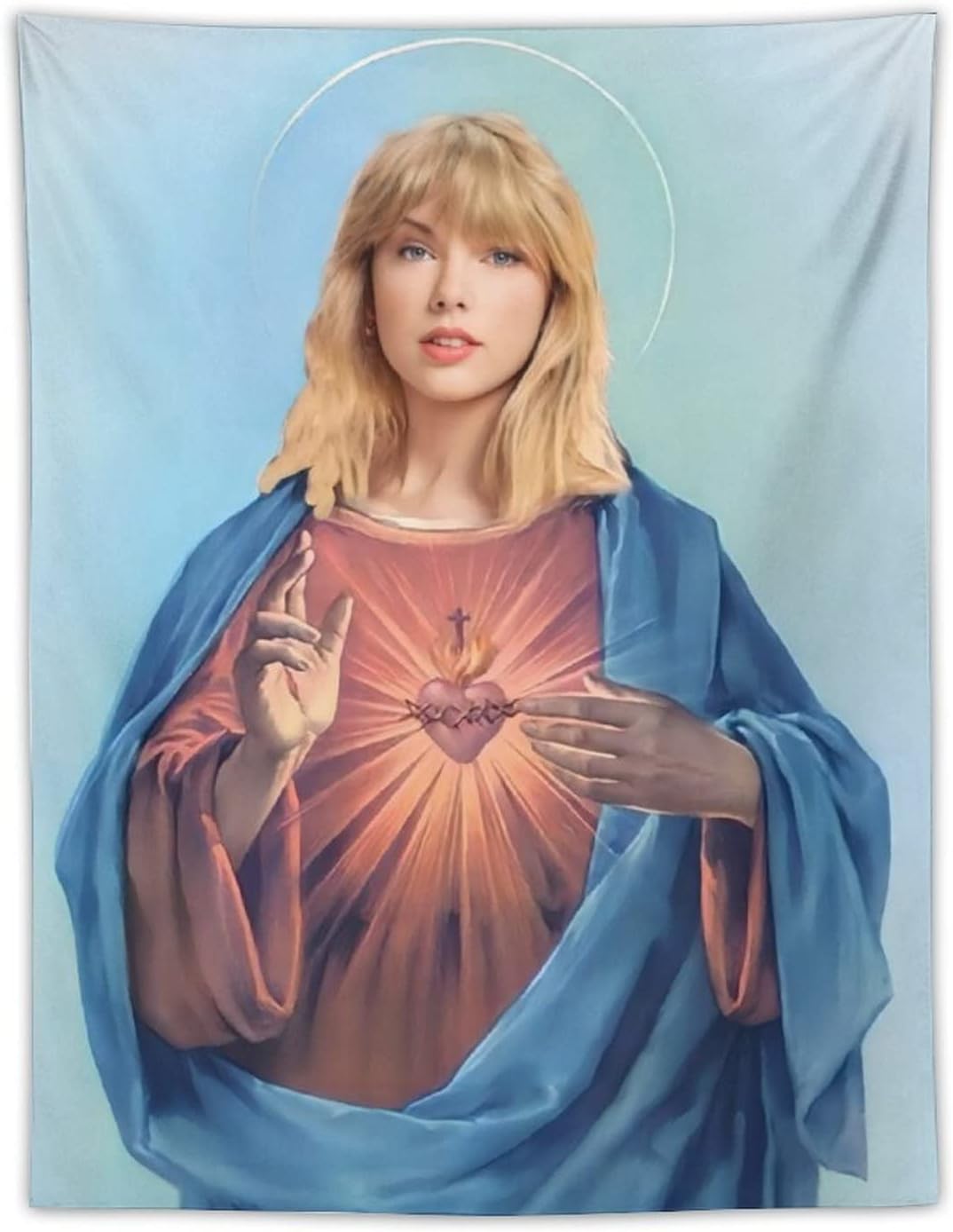 Tapestries - BionZax Taylor Jesus Swfit Tapestry for College Dorm, Bedroom And Living Room Home Decor, Funny Merch Wall Tapestries Hanging for Gifts 30