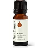 Plant Therapy Coffee Essential Oil 10 mL (1/3 oz), 100% Pure, Undiluted, Natural Aromatherapy, Rich, Cozy Aroma