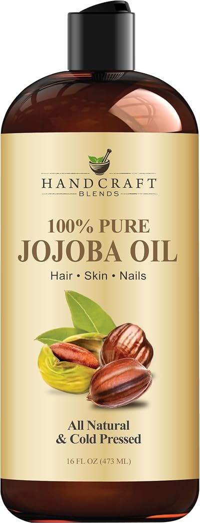 Handcraft Blends Jojoba Oil Cold Pressed 473 ml 100% Pure Hexane Free
