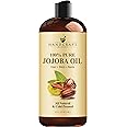 Handcraft Blends Jojoba Oil - Cold-Pressed 473 ml - 100% Pure and Natural Premium Grade Carrier Oil for Skin and Hair - Body