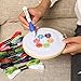 KINGSO Cross Stitch Hoop Embroidery Hoop Pieces Embroidery Circle Set Hoops Ring Wooden Round Adjustable Bamboo Hoops Bulk Crosses for Arts, Crafts & Sewing（5pc/5size with Tools）