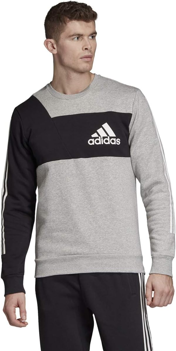 Sweatshirts Clothing Cw6478 Men Zne Htr Legend Ink Blue Adidas M Zne Crew Sweatshirt Mens