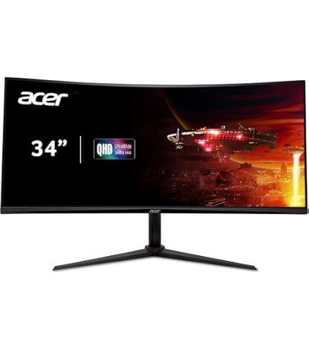 ゲーミングモニター acer FHD180Hz 24.5インチ Amazon.co.jp: Acer ゲーミングモニター ディスプレイ 34型