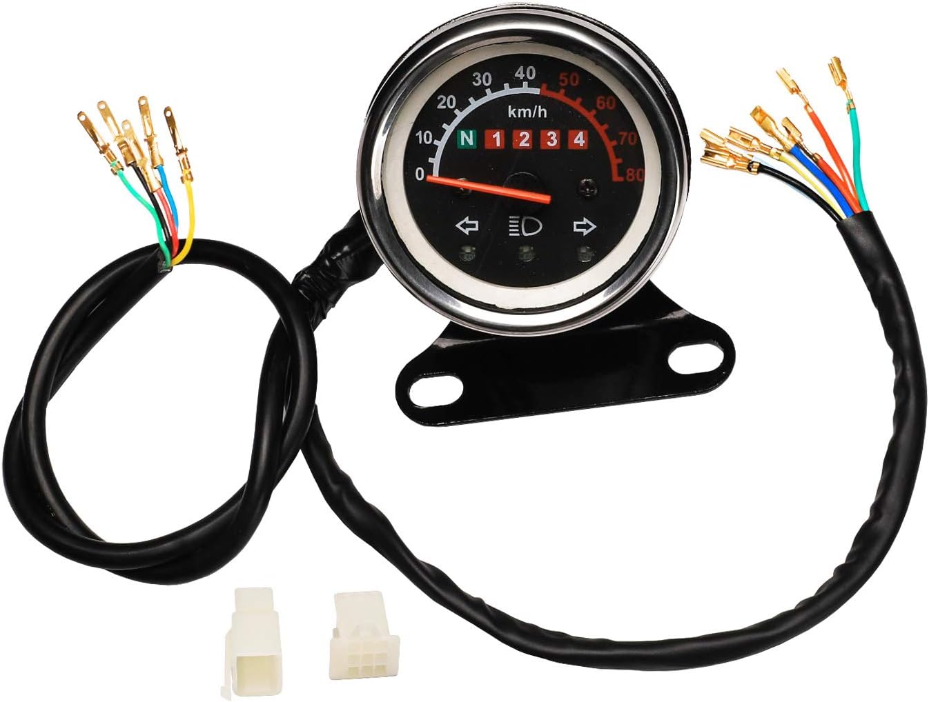 TDPRO Speedometer Odometer Gauge Turn Indicator Signal
