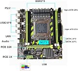 Dawafit X79 M.2 Motherboard Kit E5 2680V2 CPU 2011 32GB DDR3 RECC Ten-Core view 4