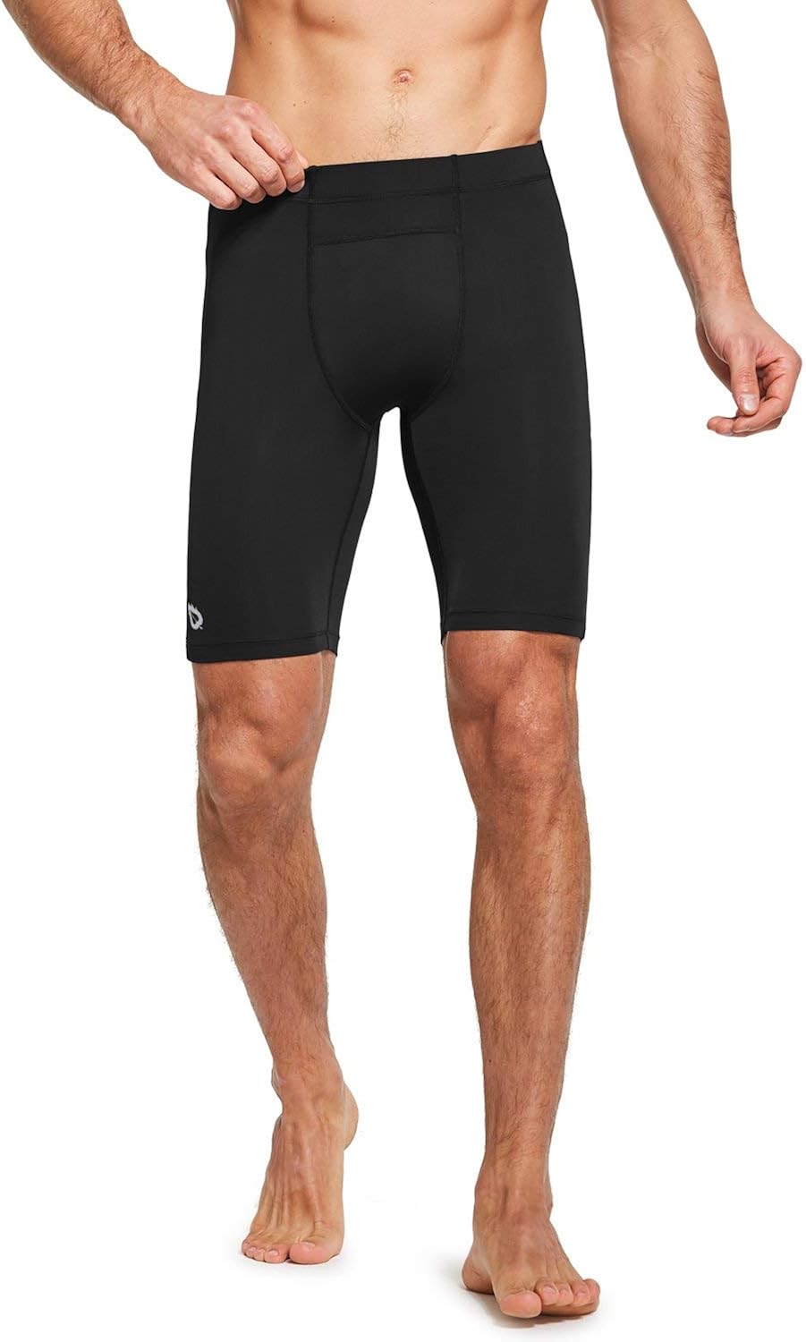 BALEAF Men's Compression Running Workout Shorts Pockets Gym Athletic Yoga Bike Tights Underwear Baselayer: Clothing