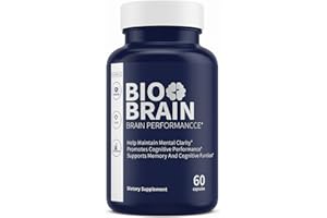 Bio Brain Capsules - Official BioBrain Supplement Pills Daily Support Brain & Memory Focus All Natural Advanced Premium Formu