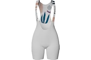 LAMEDA Womens Cycling Bib Shorts Padded Bike Bibs, High Stretchy Biking Shorts UPF50+