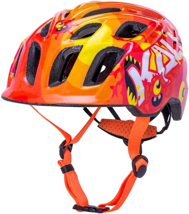 Kali Protectives Chakra Child Bicycle Helmet; Mountain in-Mould Bike Helmet for Child Equipped visor; Dial-Fit; with 21 Vents