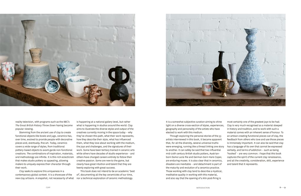 Clay: Contemporary Ceramic Artisans Clay: Contemporary Ceramic Artisans Hardcover