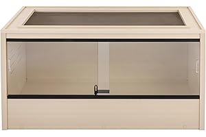 New Age Pet® ECOFLEX 36" Medium Mojave Reptile Habitat Enclosure Lounge in Maple