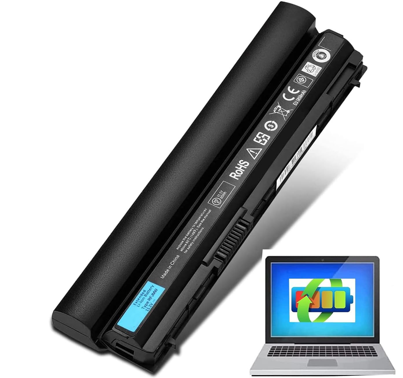 E6230 New Laptop Battery for Dell Latitude E6120 E6230 E6320 E6330 E6430s E6220 Series 823F9 7FF1K 312-1241 9GXD5 312-1446 K4CP5 312-1242